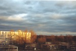 Blick aus meinem Stusta-Fenster zum EWH
