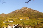 Blick auf Ritten von der Bozner Wassermauer
