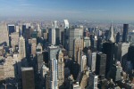Blick nach Norden, Ex-Pan Am und Chrysler Building
