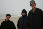 Am Strand stlich von Philadelphia - Atlantik

