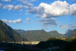 Bozen im Sonnenuntergang
