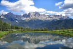 Rosengarten von Tiers aus
