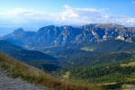 Blick von Klner Htte zum Schlernmassiv
